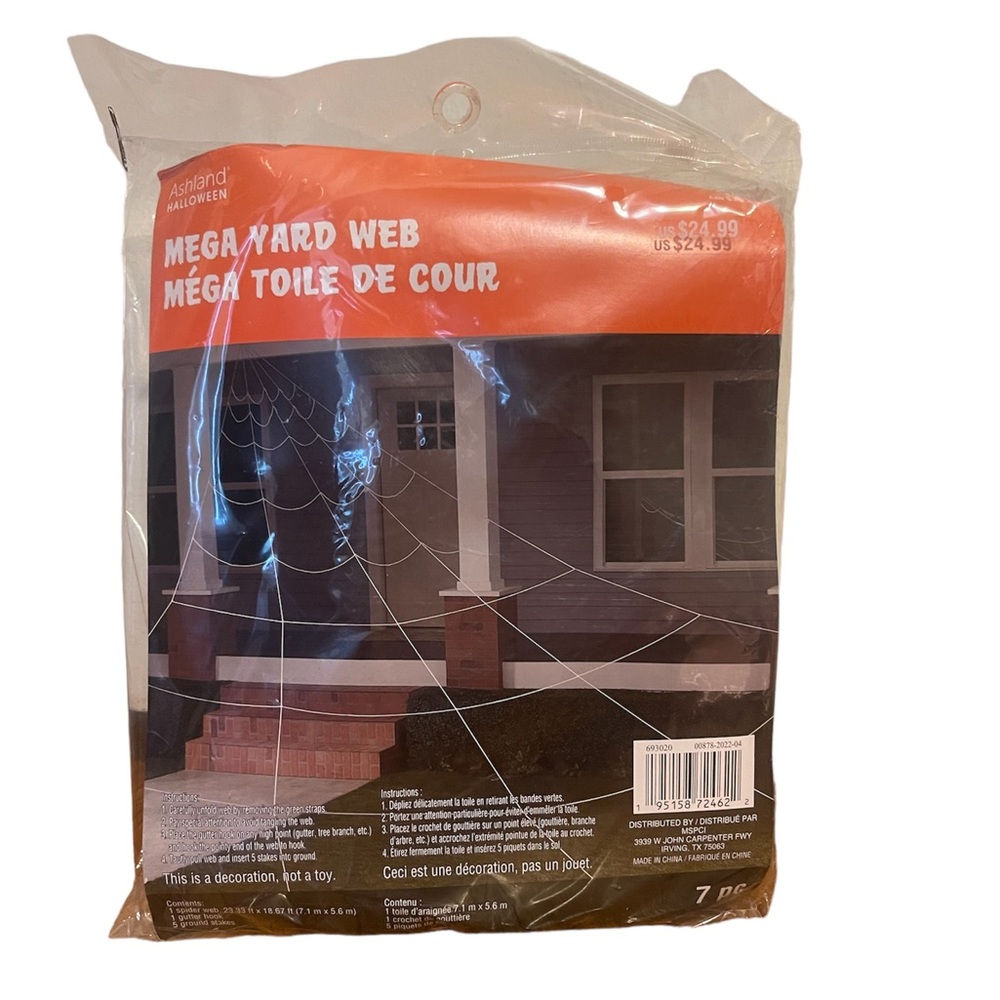 Halloween Giant Yard Web
